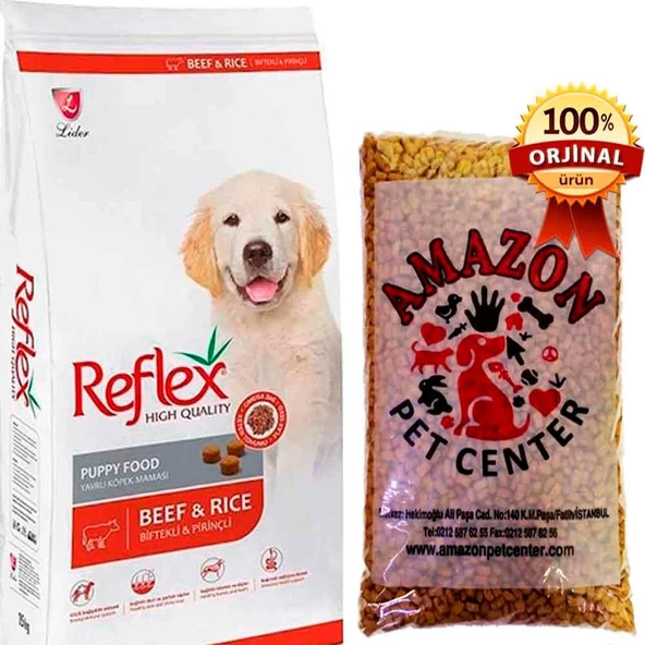 غذای توله سگ استیک گوساله Reflex Puppy در...