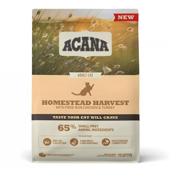 غذای گربه بزرگسالان Acana Homestead Harvest 1.8 کیلوگرم