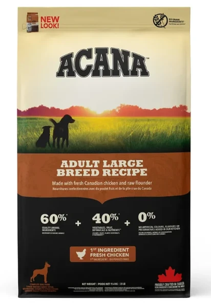 غذای سگ نژاد بزرگ آکانا میراث بزرگسال 11.4...