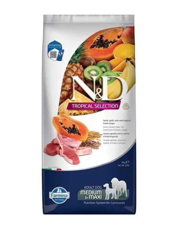 غذای سگ بزرگسالان با گوشت گوشت بره متوسط...