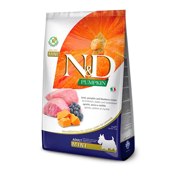 مینی نژاد بره بدون دانه N&D، کدو تنبل...