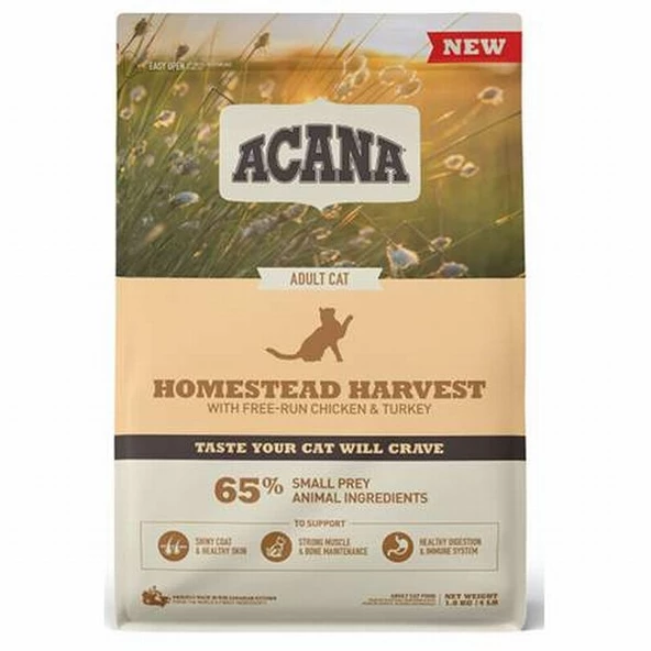 غذای گربه بزرگسالان Acana Homestead Harvest مرغ و...