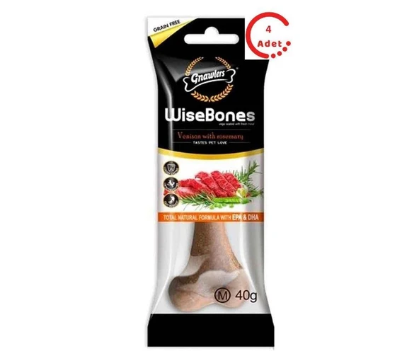 استخوان جایزه سگ Gnawlers Wise Bones با گوشت...