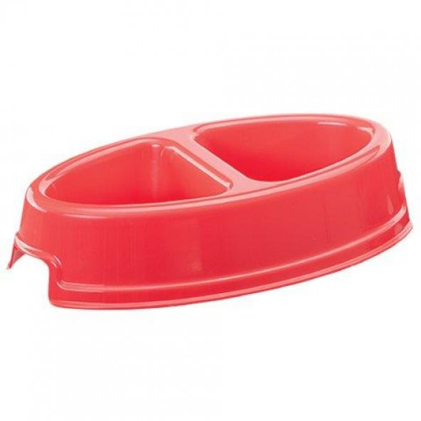 ظرف غذای پلاستیکی بزرگ دو بیضی شکل