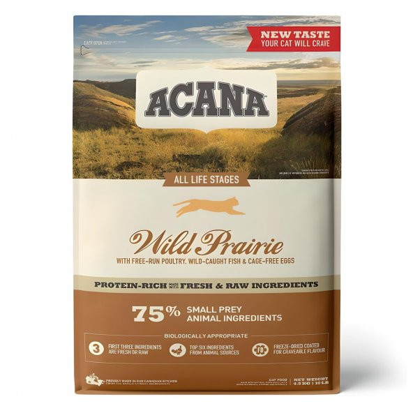 غذای گربه آکانا وحشی ۴.۵ کیلوگرمی