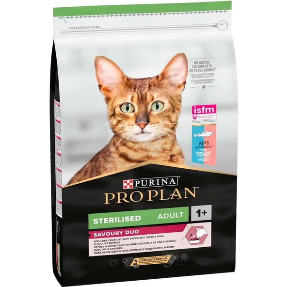 غذای گربه ضدعفونی شده ProPlan با ماهی ماهی...