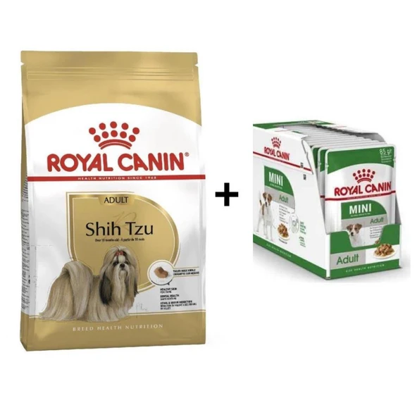 غذای سگ بزرگسالان رویال کانین شیتزو 1.5 کیلوگرم+12...