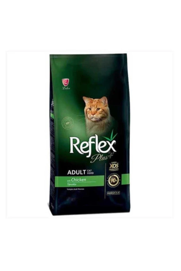 غذای گربه بزرگسالان مرغ Reflex 1.5 کیلوگرم