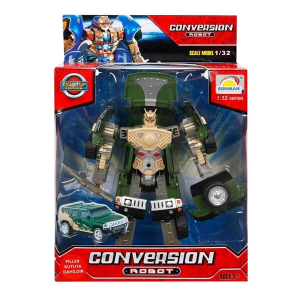 نسی ورلد 1:32 ربات قابل تغییر شکل با...