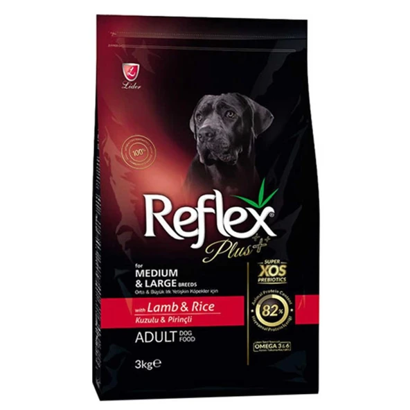Reflex Plus غذای سگ بالغ بره با نژاد...