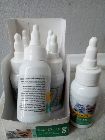 لوسیون گوش سگ گربه شبدر PetGuard 50 میلی...